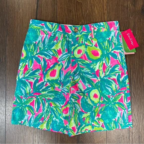 Lilly Pulitzer Other - 🆕 Boy’s Beaumont shorts in pink sunset guacamole roll SZ 10